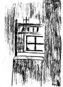 Black and White Window
